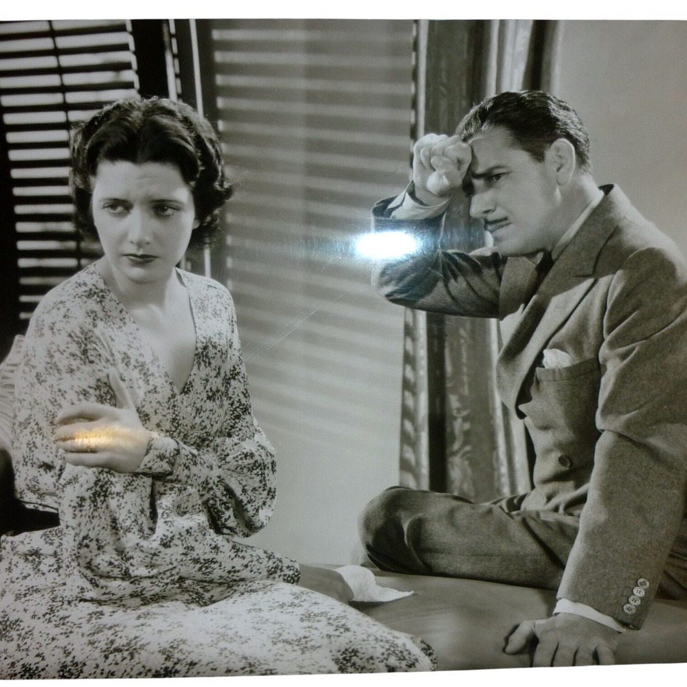 Vintage 1930‎ Kay Francis Warner Baxter Photo For The Defense Movie Still Layout